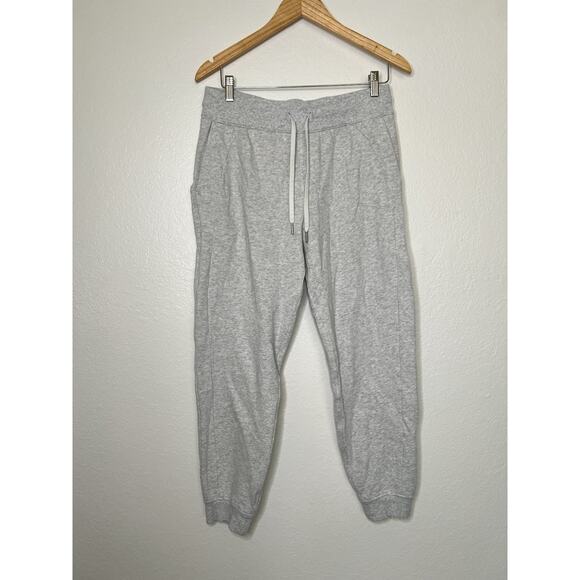 Lululemon Scuba Joggers Light Grey Relaxed Fit Women's Size 8 - Picture 1 of 4